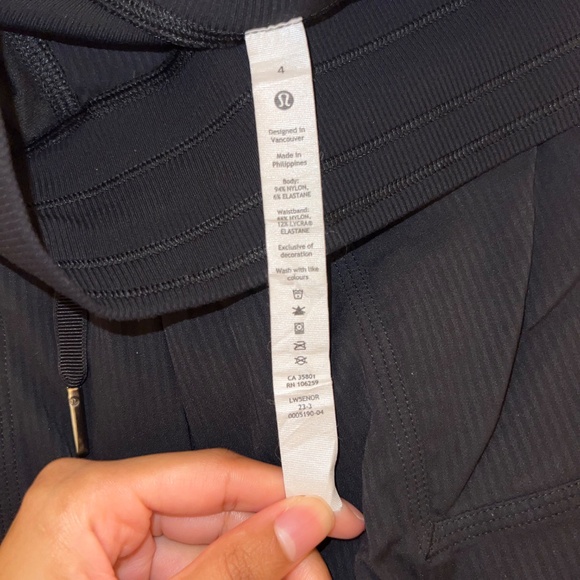 Lululemon Dance Studio Mid-Rise Pant Regular Black Size 4 - Picture 2 of 4